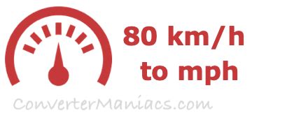 80km to miles per hour - 80 kilometers = 7.874 × 10 5 hands. 80 kilometers = 3.15 × 10 6 inches. 80 kilometers = 3.15 × 10 6 fingers. 80 kilometers = 25000 bamboos. 80 kilometers = 9.412 × 10 6 barleycorns. By kilometers-to-miles.com. To use this Kilometers to miles calculator, simply type the value in any box at left or at right. It accepts fractional values.